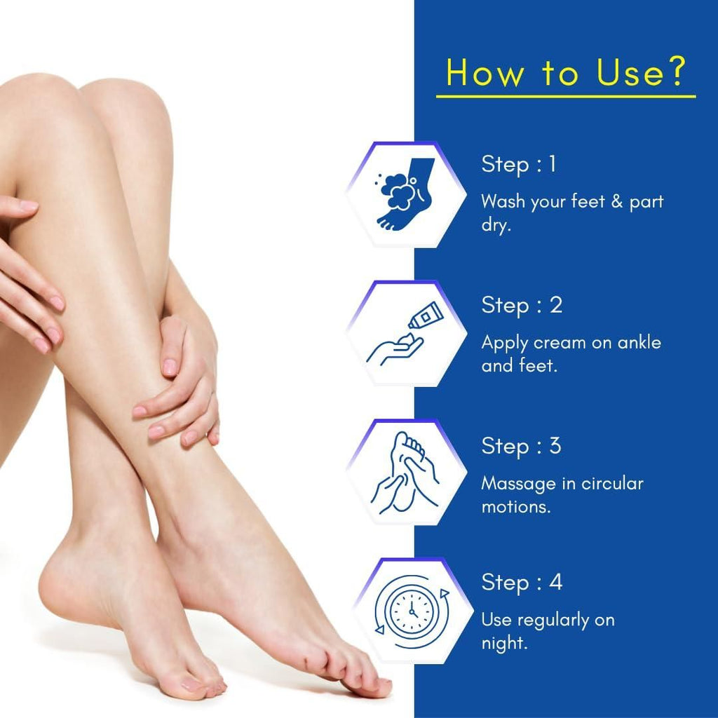 Foot and Body Smooth Cream Fast Relief for Fingers & Feet Revive Cream (Pack of 2)