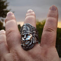 Hanuman Ring Sterling Silver Ram Name Ring